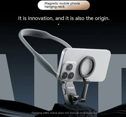 MagSafe Phone Neck Mount – Adjustable Hands-Free Holder for Cooking & Work