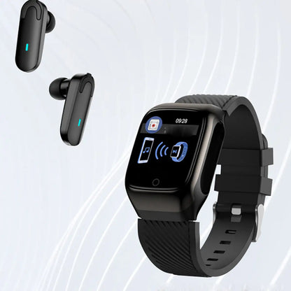 2-in-1-Kompakt-Smart-Fit-Uhr und Bluetooth-Ohrhörer
