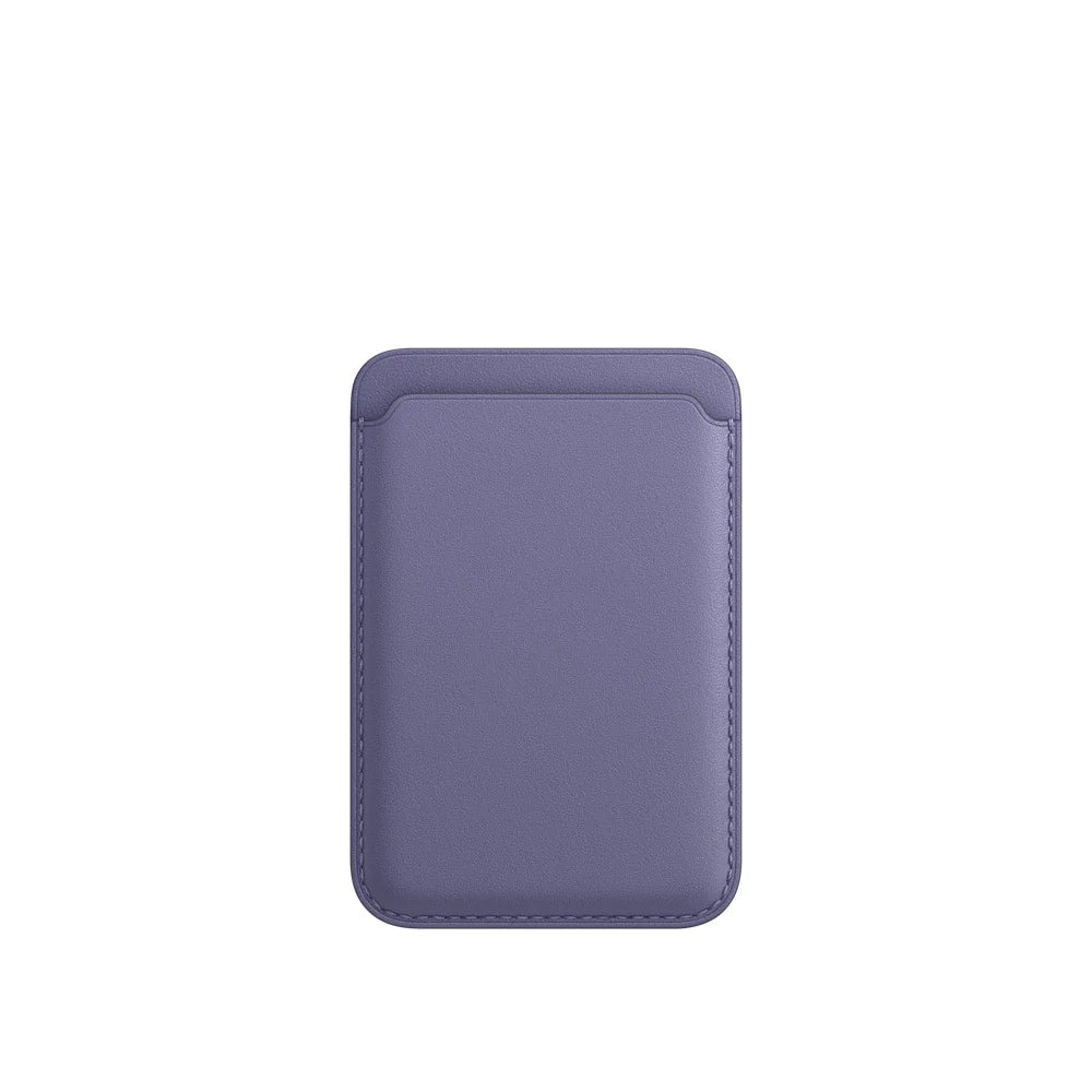 Leather MagSafe Wallet – Slim Card Holder for iPhone (Holds 3 Cards)