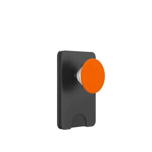 Bright Orange PopGrip Wallet - Best Gift for Women & Men (MagSafe Compatible)