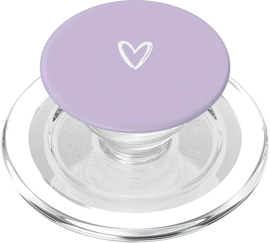 Minimalist Heart PopGrip – MagSafe Phone Gift for Her (iPhone 12/13/14)