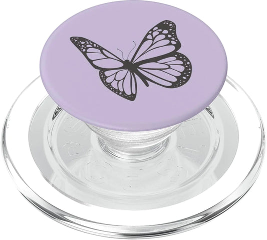 Pastel Butterfly PopGrip – MagSafe Phone Gift for Her (iPhone 12/13/14)