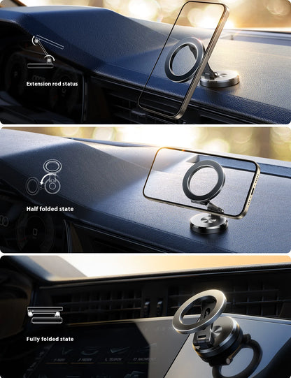 MagSafe Car Mount – 20 N55 Magnet Holder for iPhone (360° Rotation)